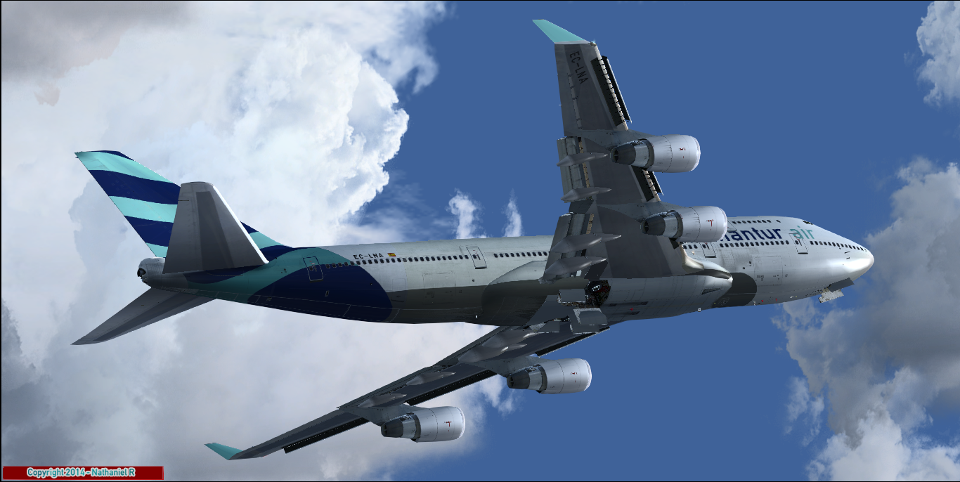 pmdg 747 800 cargo lux livery